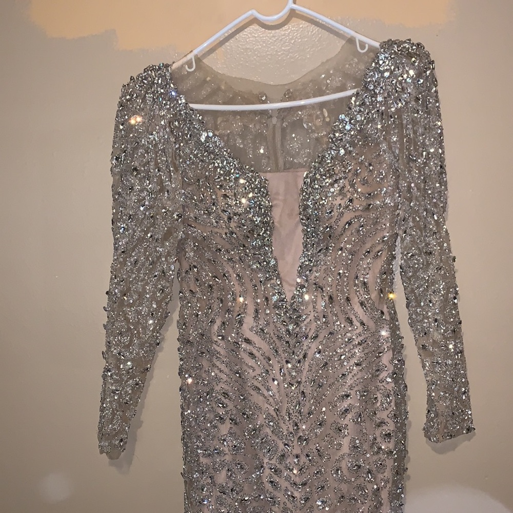 Elegant Beaded prom dress